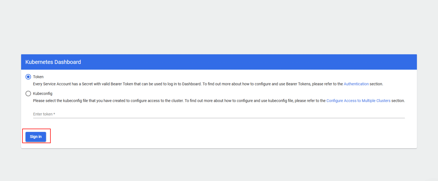 How to Install the Kubernetes Dashboard | Kamatera