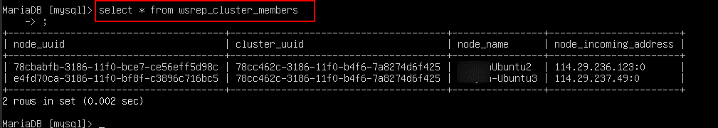 How to Configure Galera Cluster for MySQL on Kamatera