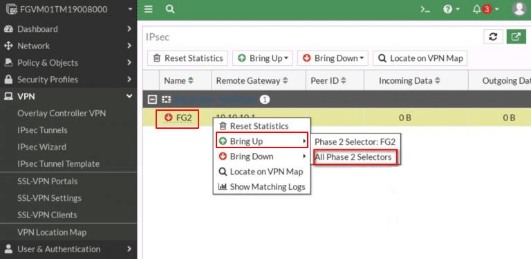 How to setup IPSEC-VPN In FortiGate