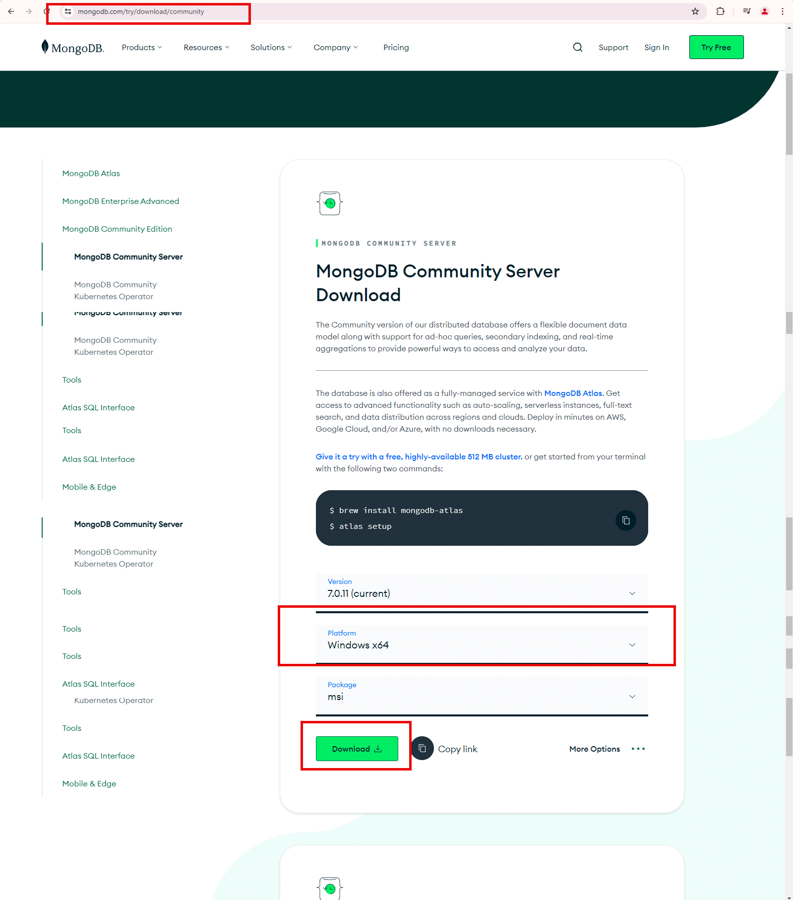 How to Set Up MongoDB on Windows | Kamatera