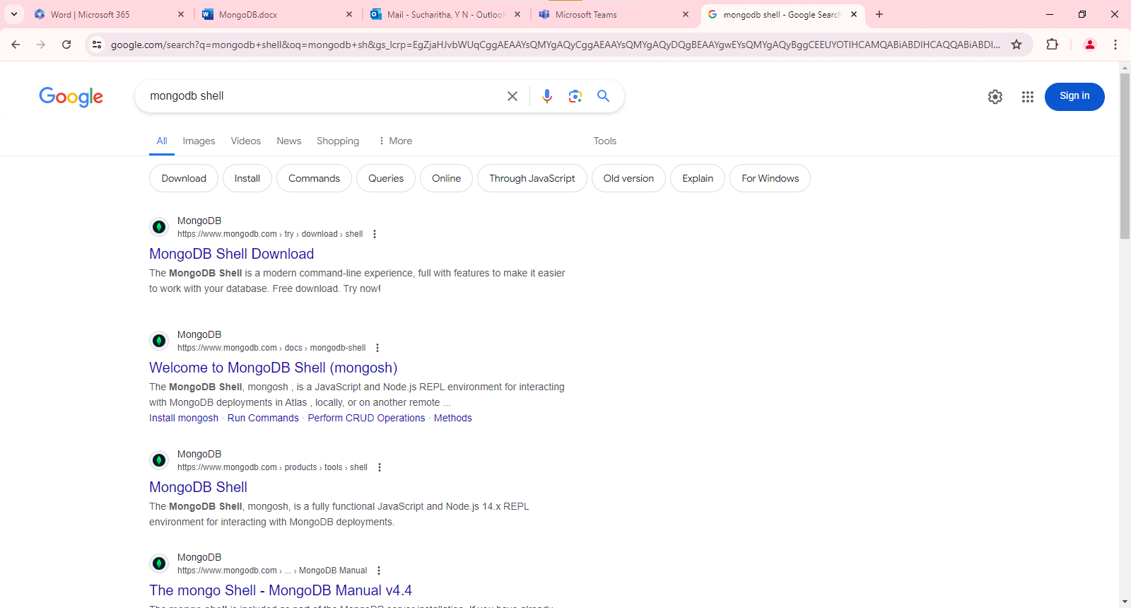 How to Set Up MongoDB on Windows | Kamatera