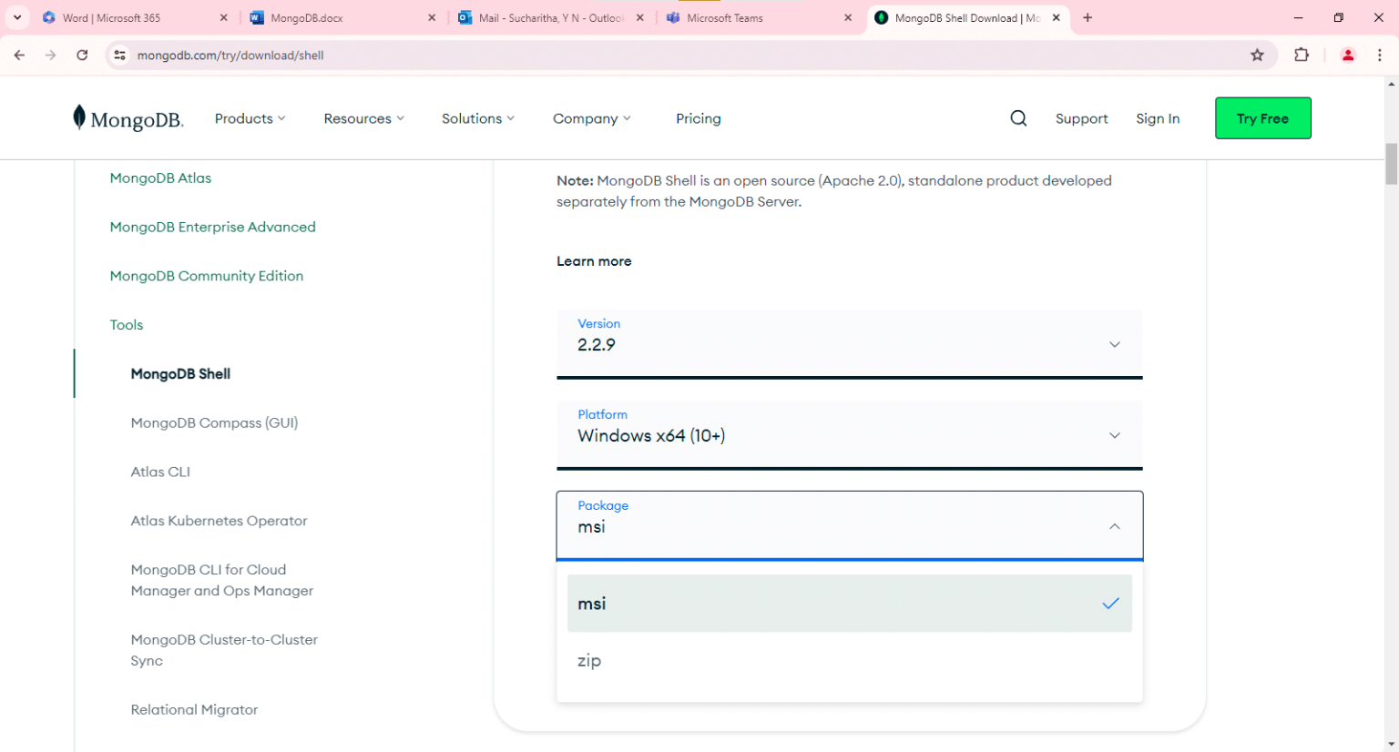 How to Set Up MongoDB on Windows | Kamatera