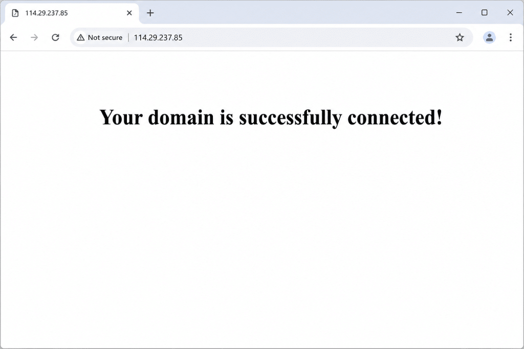Connecting a Custom Domain to Your Kamatera Server