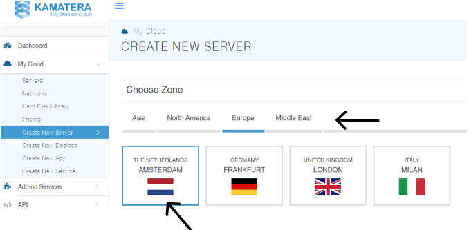 Create a New Server