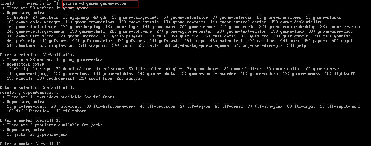 How to install Arch Linux on a Kamatera server
