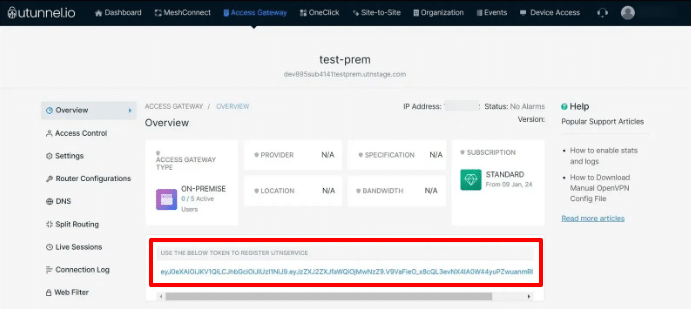 utunnel.io testing