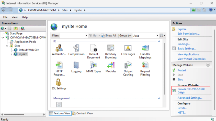How to Set up WordPress Hosting on Windows Using IIS Manager