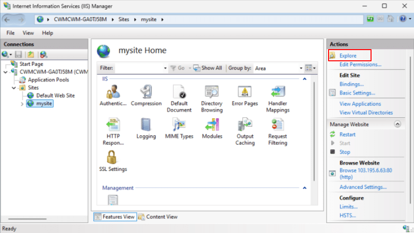 How to Set up WordPress Hosting on Windows Using IIS Manager
