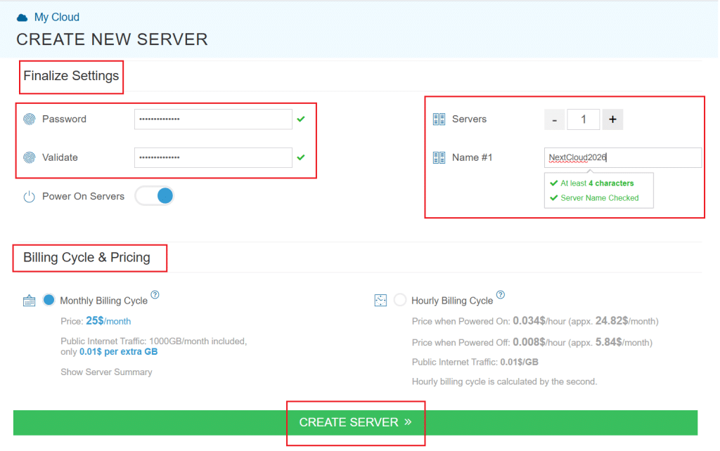 How to Deploy NextCloud on Kamatera