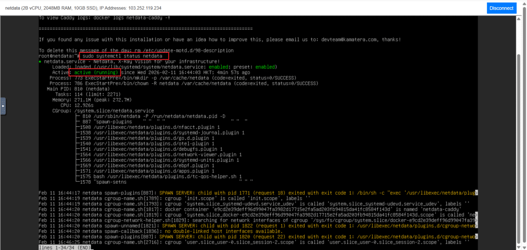 Install Netdata for Real-Time Monitoring