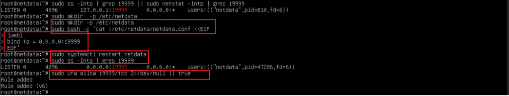 Install Netdata for Real-Time Monitoring