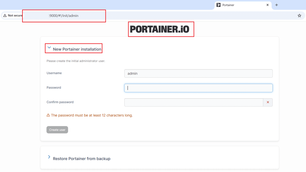 How to deploy Portainer on Kamatera