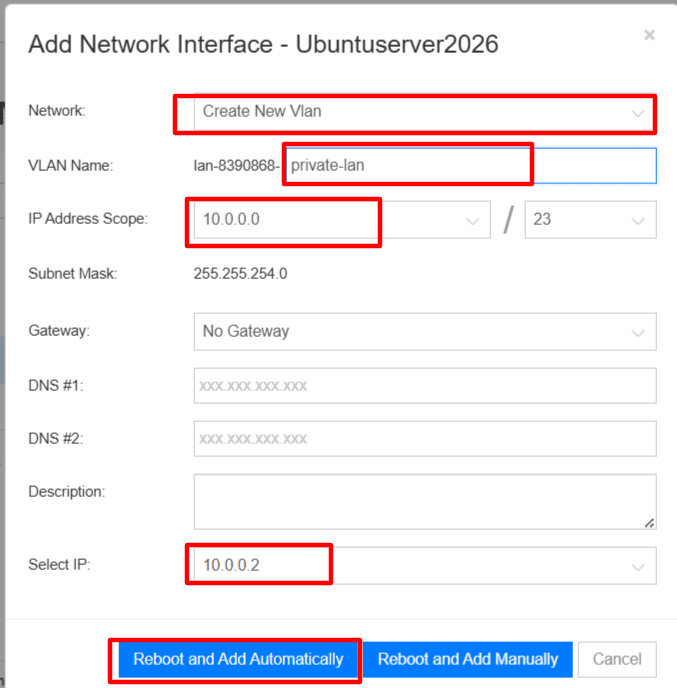 How to Create and Manage Private Networks on Kamatera
