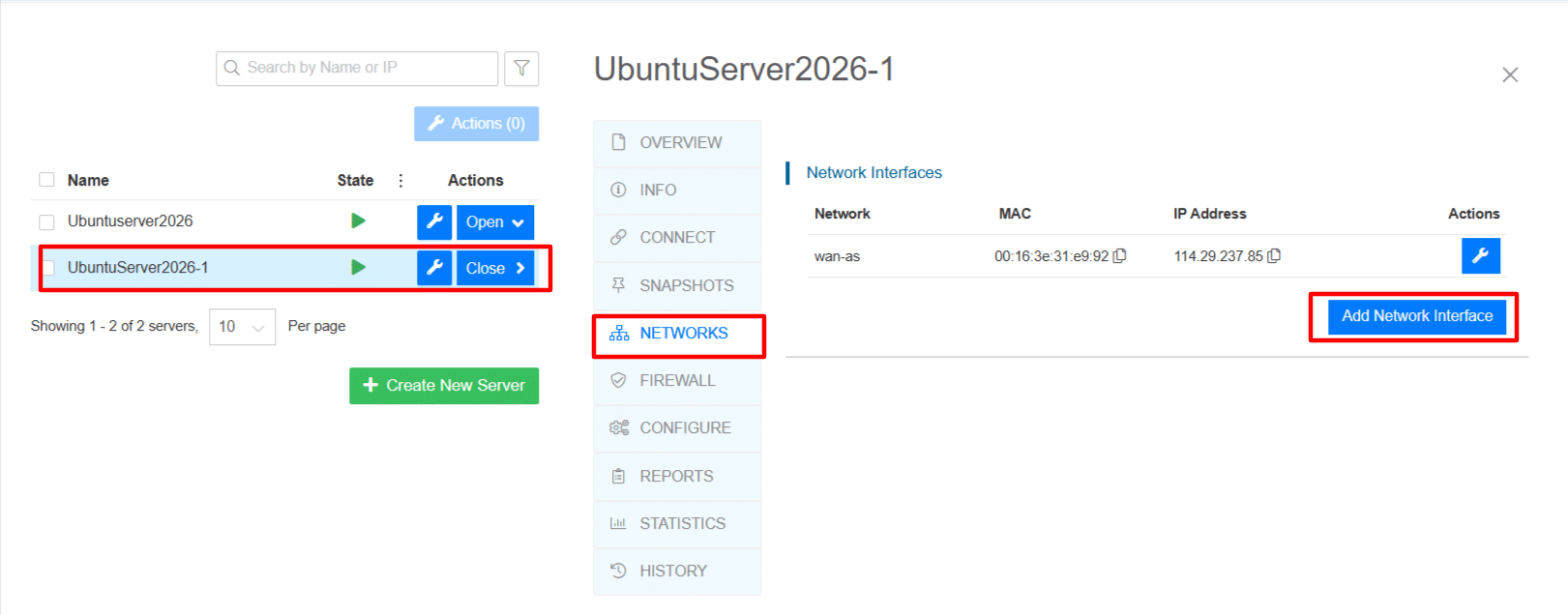 How to Create and Manage Private Networks on Kamatera