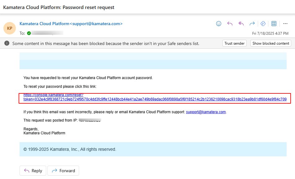 How to Reset Your Password