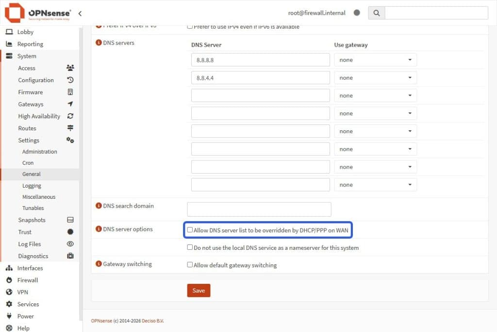 Integrating an OPNsense Firewall With Kamatera Cloud