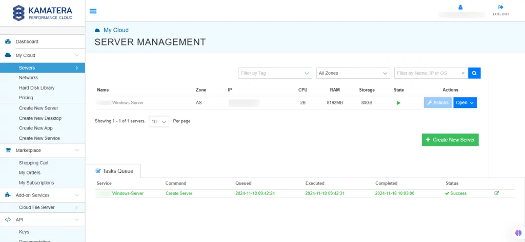 How to Manage MySQL Databases on Kamatera